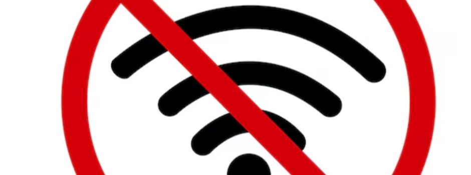 Störung des Internets