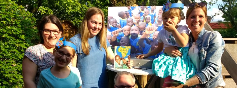 Erfolgreiche Spendenaktion auf dem Sommerfest im Kinderland Talstraße