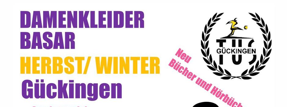 🛍️ Damenkleiderbasar Herbst/Winter in Gückingen