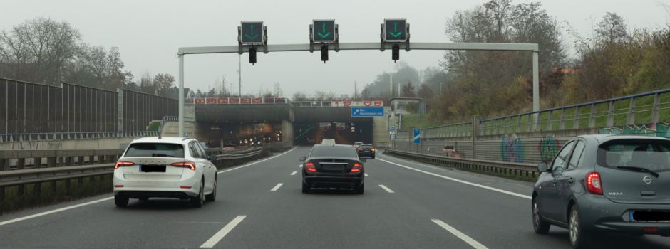 A60 bei Mainz: Vollsperrung im Hechtsheimer Tunnel angekündigt