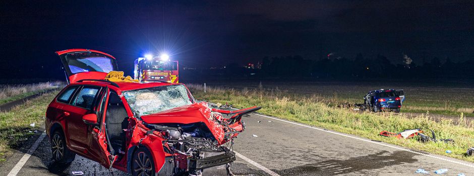Zwei schwer Verletzte bei Frontalzusammenstoß