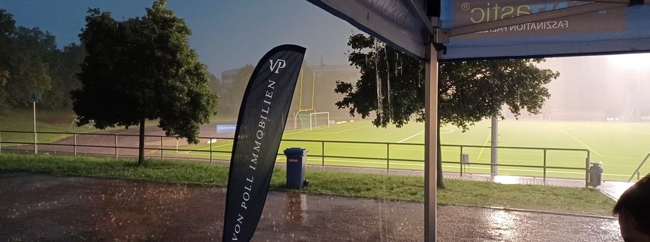 TSV Schott: Spiel wegen Unwetter abgebrochen