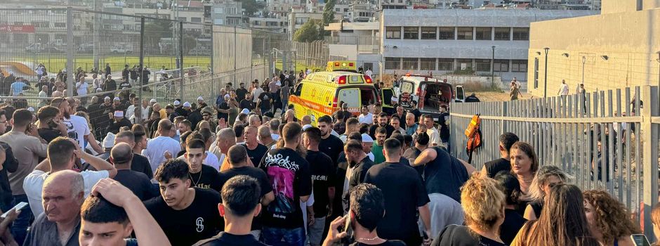 Sorge vor Flächenbrand nach Raketenangriff auf dem Golan