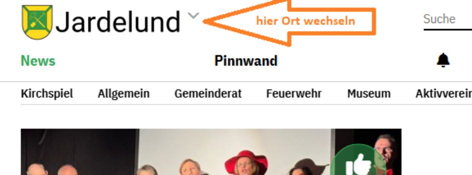 Tipps zum Umgang mit der Orts-App