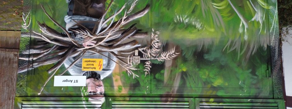 Kunst an Verteilerkästen