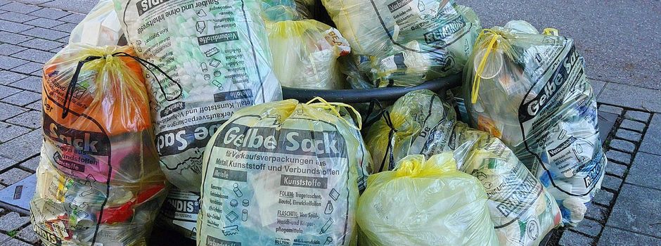 Verzug bei Abfuhr von Gelben Säcke 