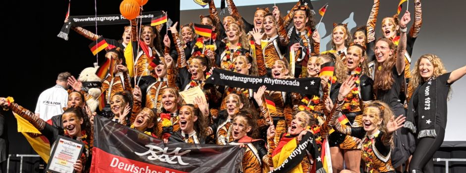 Showtanzgruppe Rhytmocada ist weiter amtierender Deutscher Meister im Showtanz