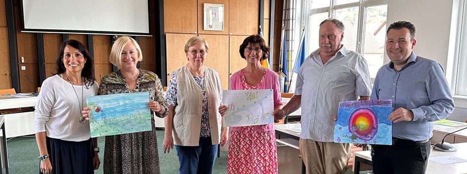 Die Technischen Werke Rehlingen Siersburg GmbH spenden einen Sprudelautomaten an die Grundschule Siersburg