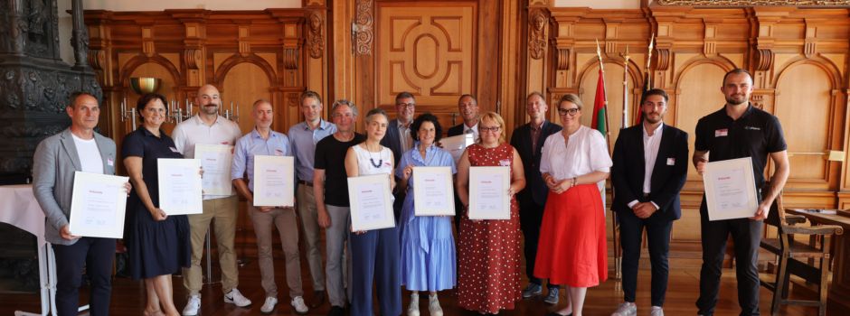 „Qualität – Made in Augsburg“: Stadt ehrt zehn heimische Unternehmen