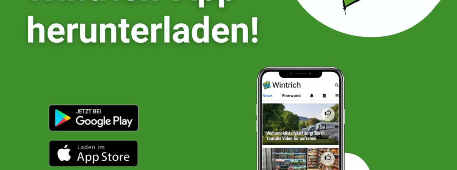 Herzlich Willkommen in der Wintrich App