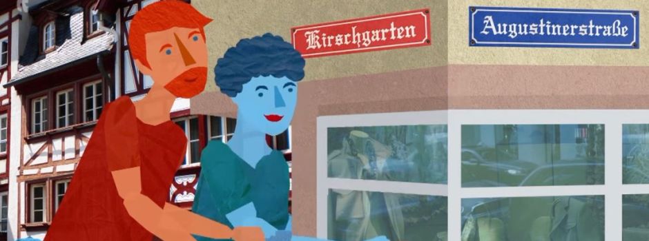 Besondere Straßenschilder: TV-Sendung erklärt, warum sie in Mainz farbig sind