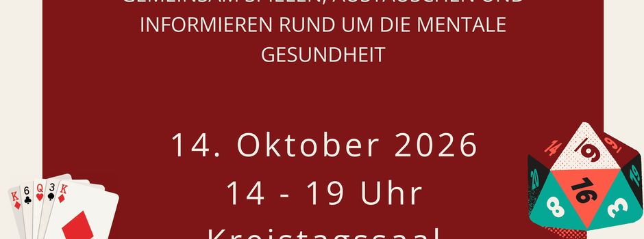 Tag der mentalen Gesundheit – Spielend Gesund