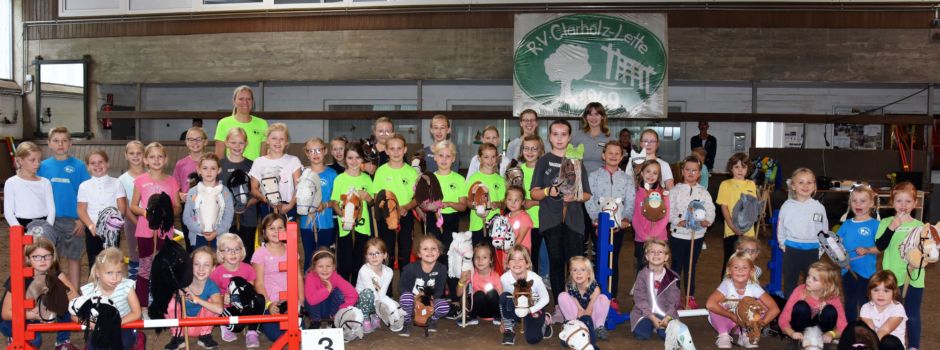 Hobby Horsing Mitmach-Tag beim Reit- und Fahrverein Clarholz-Lette e.V.