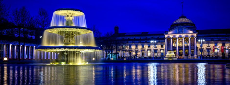 Lichtershow am Wiesbadener Kurhaus: Die wichtigsten Infos