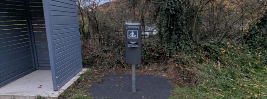 Neue Hundekot-Station am "Dorfbalkon"🐶🚮