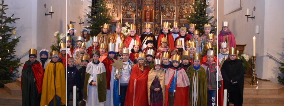 Sternsingeraktion in St. Christina