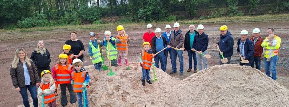 Erster Spatenstich für neue Kindertagesstätte auf ehemaligen Kasernengelände