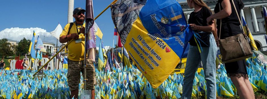 Selenskyj erinnert an getötete ukrainische Soldaten