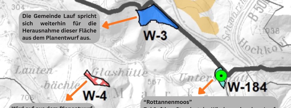 Regionalplan Windenergie: Ergebnis der ersten Offenlage