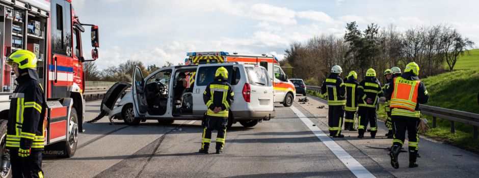 Schwerer Unfall auf der A3