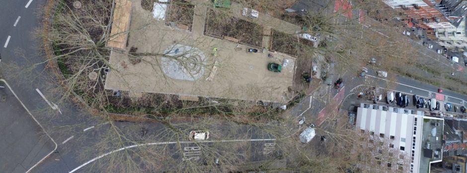 Neugestalteter Sedanplatz in Wiesbaden: Wann er eröffnet wird