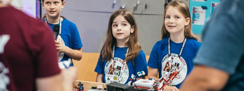 Roboter-Erfindung: Mainzer Kinder (9) stehen im Europafinale