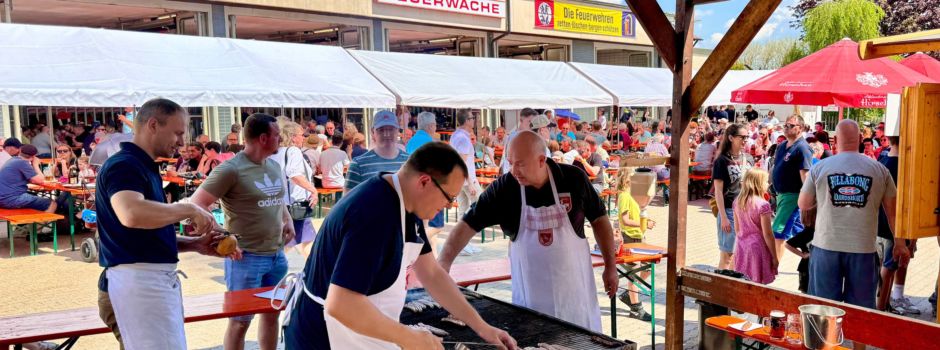 Beim Feuerwehr-Maifest Schweinebraten samt Knödeln ausverkauft!