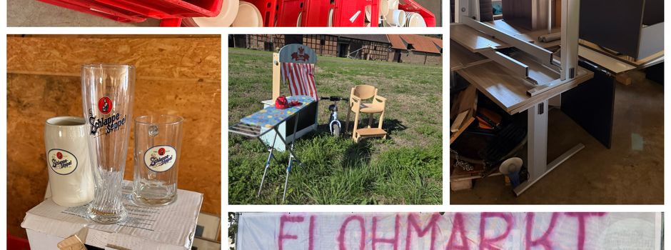Flohmarkt im alten Hofgut