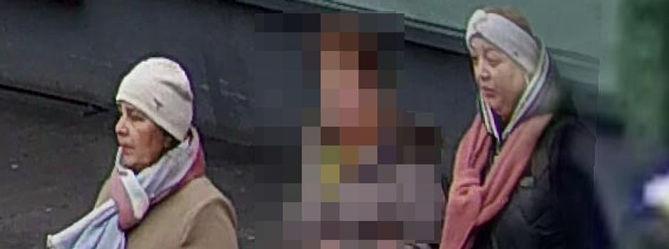 Trickbetrügerinnen in Wiesbaden: Wer hat diese Frauen gesehen?