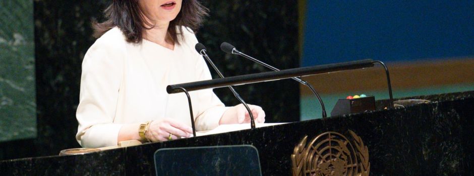 Baerbock soll Präsidentin der UN-Generalversammlung werden