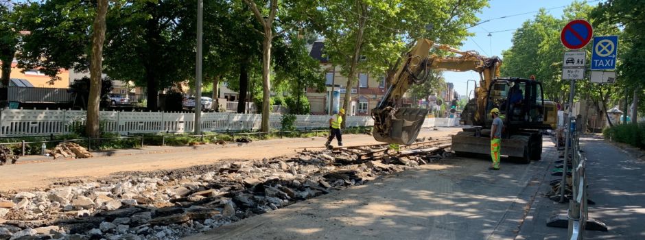 Große Gleiserneuerungsarbeiten in Mainz gestartet