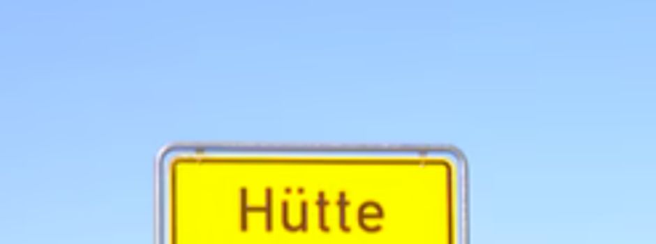 Die Hütter Straße in Hattert in der Verbandsgemeinde Hachenburg: