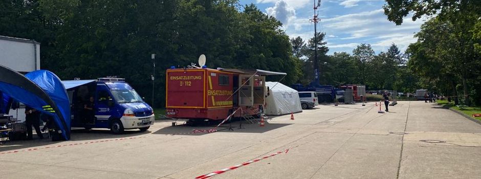 Feuerwehr Wiesbaden weiterhin im Katastrophengebiet