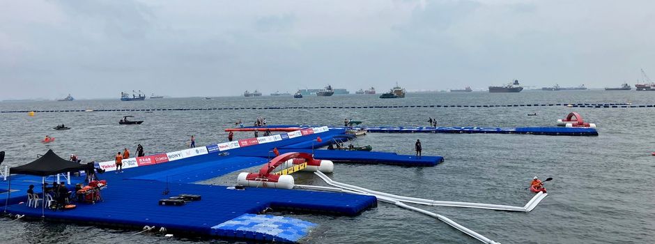 Wie bei Olympia: Dreckiges Wasser sorgt bei WM für Ärger