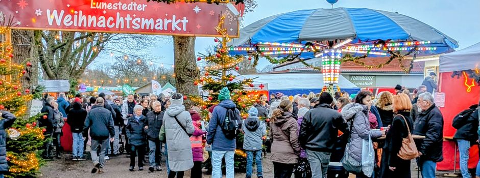 Weihnachtsmarkt in Lunestedt wieder ein Erfolg