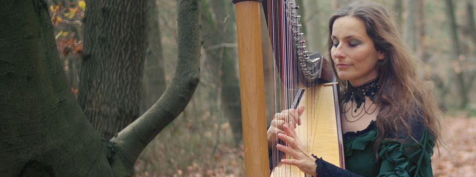 Spannenden Geschichten bei Harfenklang