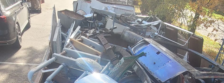 Schrottsammlung für guten Zweck