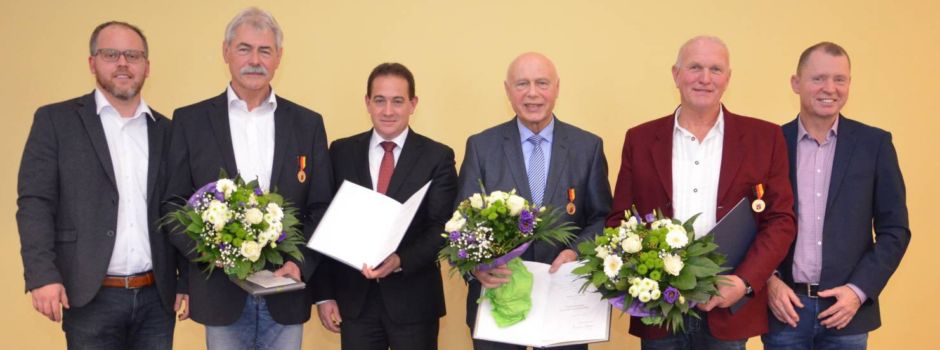 Verdienstmedaille des Landes Rheinland-Pfalz für Mainz-Binger