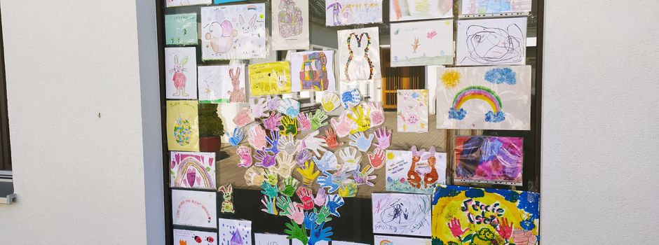 Kreative Kommunikation zu Zeiten von Corona in Mondorfer Kindergarten