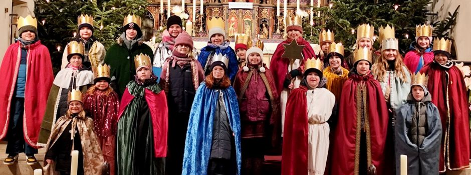 Sternsinger St. Christina bringen Segen nach Herzebrock – 3.000 Euro gesammelt