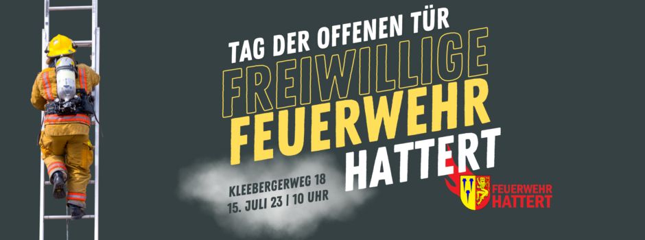 Tag der offenen Tür der freiwilligen Feuerwehr Hattert