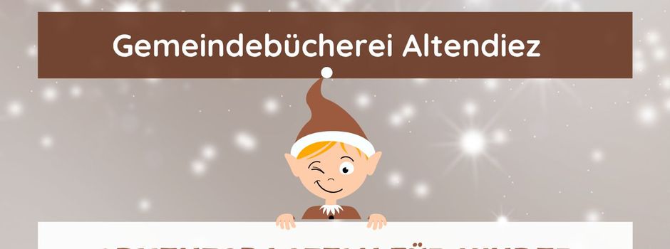 Die Gemeindebücherei lädt zum Adventsbasteln für Kinder ein