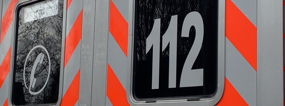 Motorradunfall im Kreisverkehr Groppeler Straße