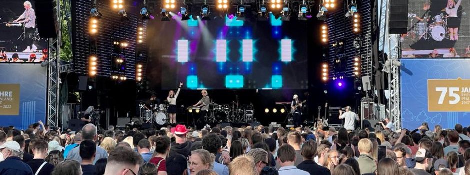 Zehntausende Besucher beim großen Landesfest in Mainz