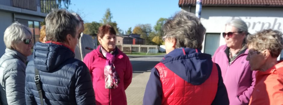 Die Wandergruppe war wieder aktiv