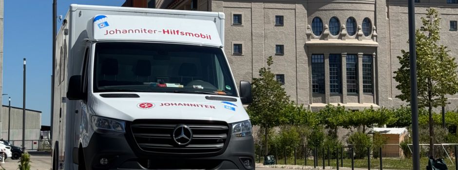 Johanniter-Hilfsmobil in Augsburg: Ein neues Projekt für mehr Hilfe auf der Straße