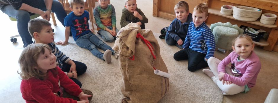 Heute war der Weihnachtsmann da 