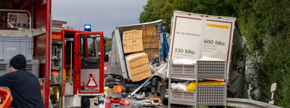 Nach schwerem Unfall: A3 bei Wiesbaden voll gesperrt