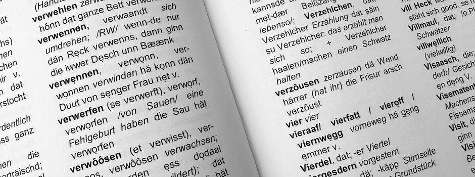 „Stänebächer platt“ Buchstabe V