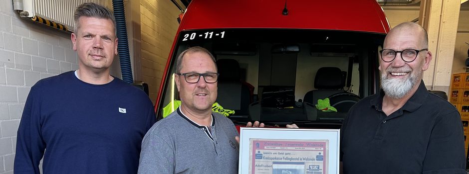 Fundstück für die Feuerwehr